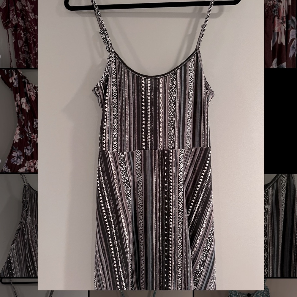 Short, spaghetti strap summer dress!